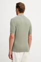 Odzież Trussardi polo swetrowe męskie bawełniane M0558000060N zielony