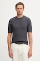 Trussardi sweter męski bawełniany szary M0718000076N