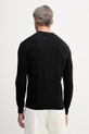 Ρούχα Sisley Πουλόβερ Ανδρικό με βαμβάκι 10F2S300S μαύρο