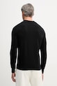 Ρούχα Sisley Πουλόβερ Ανδρικό με βαμβάκι 10F2S300S μαύρο
