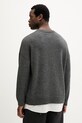 Odzież MM6 Maison Margiela sweter z dodatkiem wełny SH0HL0039.M13206.855M szary