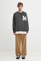 Свитер с добавлением шерсти MM6 Maison Margiela SH0HL0039.M13206.855M серый