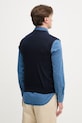 Odzież United Colors of Benetton kamizelka męska bawełniana 1098U401R granatowy