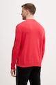 Odzież United Colors of Benetton sweter męski bawełniany 1UAEU10B6 czerwony