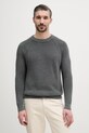 United Colors of Benetton maglione da uomo grigio 1VOXU10AK