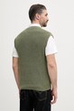 Abbigliamento United Colors of Benetton gilet da uomo con cotone 1VOXU401M verde