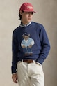 Polo Ralph Lauren sveter pánsky s vlnou modrá 710A13002