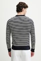 Îmbrăcăminte Tommy Hilfiger pulover bărbătesc din bumbac MW0MW39999. bleumarin