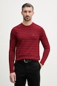 Tommy Hilfiger sweter męski bawełniany bordowy MW0MW39999.