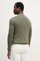 Odzież Aeronautica Militare sweter lniany MA1623UL00935 zielony