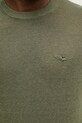 Aeronautica Militare sweter lniany MA1623UL00935 zielony