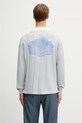 Odzież Filling Pieces Football Jersey sweter męski 412674500148.294 niebieski