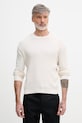 Armani Exchange sweter męski bawełniany beżowy XM002161.AF20139