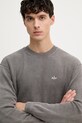 Armani Exchange sweter męski bawełniany szary XM002430.AF22246