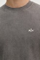 Armani Exchange sweter męski bawełniany XM002430.AF22246 szary