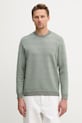 Armani Exchange sweter męski z wiskozą zielony XM002431.AF10454
