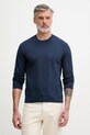 Armani Exchange sweter męski z wiskozą granatowy XM002435.AF10454