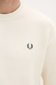 Fred Perry sweter bawełniany K2318 beżowy