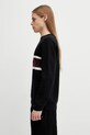 Fred Perry sweter bawełniany K2320 czarny SS26