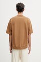 Odzież Undercover PULLOVER T-shirt męski bawełniany UP1F4804 brązowy