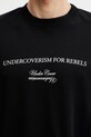 Undercover PULLOVER t-shirt bawełniany męski czarny UP1F4804