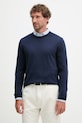 Tommy Hilfiger sweter męski z bawełną NEW YORK granatowy MW0MW41820