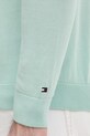Tommy Hilfiger sweter męski z bawełną NEW YORK MW0MW41820 turkusowy
