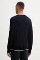 Odzież From Future sweter męski wełniany MPR03754 granatowy
