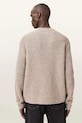 AllSaints sweter męski wełniany LOVER KNIT M009KE beżowy SS26