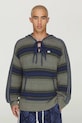 adidas Originals CLOT x adidas by Edison Chen sweter męski z dodatkiem wełny zielony KE7064