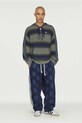 adidas Originals CLOT x adidas by Edison Chen sweter męski z dodatkiem wełny KE7064 zielony SS26