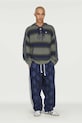 adidas Originals CLOT x adidas by Edison Chen sweter męski z dodatkiem wełny KE7064 zielony SS26