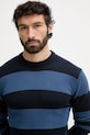 United Colors of Benetton maglione da uomo in cotone blu navy 1098K10BA
