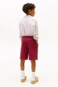 Tommy Hilfiger szorty dziecięce bordowy KB0KB10023.104.122.PPY2