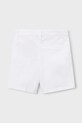 Mayoral szorty dziecięce 202.5A.Mini.PPY2 biały SS26