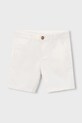 Otroške kratke hlače Mayoral Casual bela 202.5A.Mini.PPY2