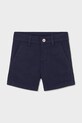 Mayoral szorty dziecięce z elastanem granatowy 207.3B.Baby.PPY2