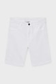 Otroške kratke hlače Mayoral 231.7G.Junior.PPY2 bela SS26