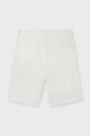 Mayoral szorty dziecięce 242.7C.Junior.PPY2 biały SS26