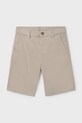 Mayoral szorty dziecięce z elastanem beżowy 242.7C.Junior.PPY2