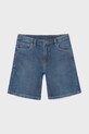 Mayoral szorty jeansowe dziecięce 252.7G.Junior.PPY2 granatowy SS26