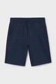 Mayoral szorty dziecięce z elastanem granatowy 600.7E.Junior.PPY2
