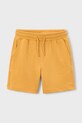 Mayoral szorty dziecięce z elastanem pomarańczowy 611.5G.Mini.PPY2
