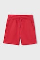 Mayoral szorty dziecięce z elastanem czerwony 611.5G.Mini.PPY2