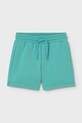 Mayoral szorty dziecięce z elastanem turkusowy 621.3J.Baby.PPY2