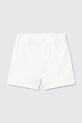 Mayoral szorty z domieszką lnu dziecięce casual biały 1215.3A.Baby.PPY2