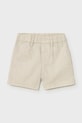 Παιδικό λινό σορτς Mayoral 1215.3A.Baby.PPY2 μπεζ SS26