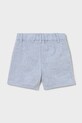 Mayoral szorty z domieszką lnu dziecięce 1215.3A.Baby.PPY2 niebieski SS26
