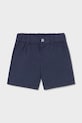 Mayoral szorty z domieszką lnu dziecięce casual granatowy 1215.3A.Baby.PPY2