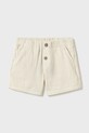 Детские хлопковые шорты Mayoral casual бежевый 1216.3C.Baby.PPY2